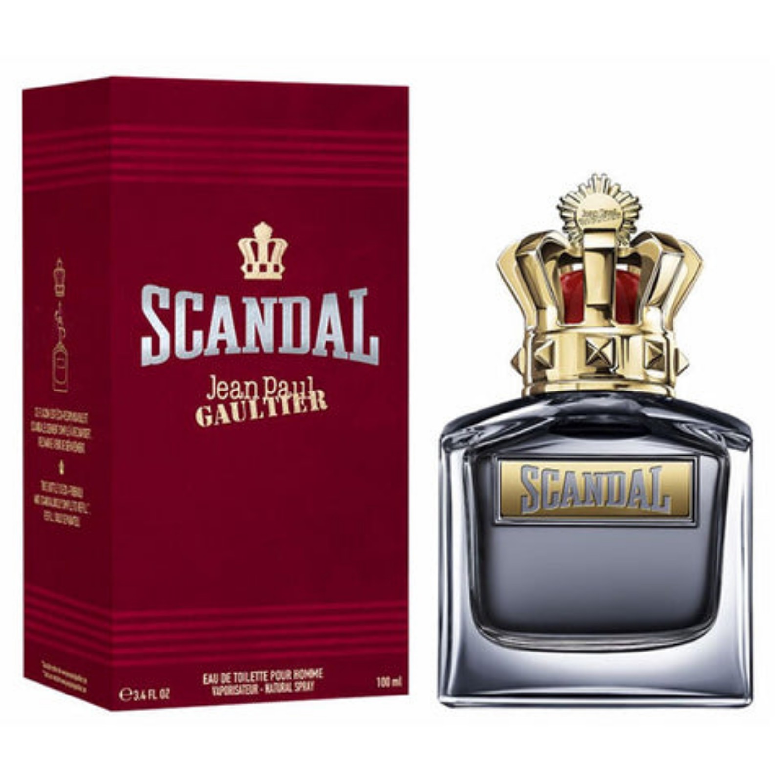 Scandal JPG Pour Homme for Men EDT 3.4 oz