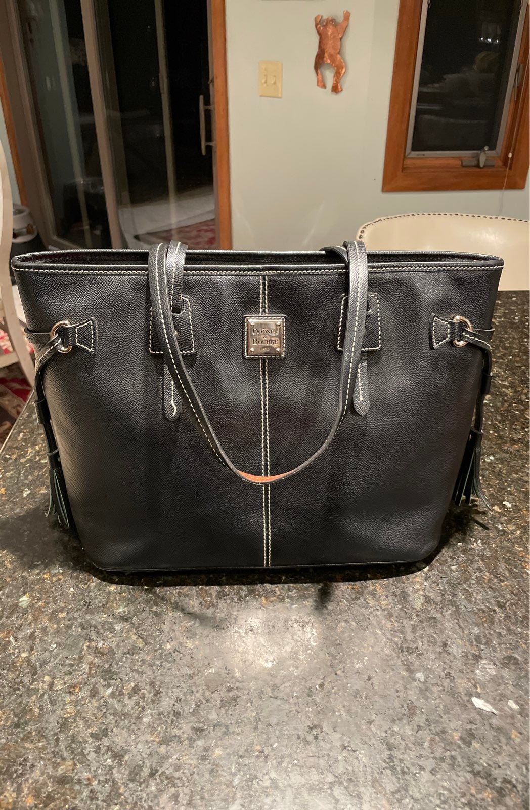Dooney and Bourke large black tote