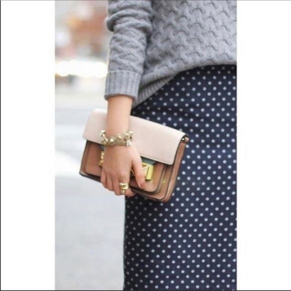 J.Crew Polka Dot Pencil Skirt