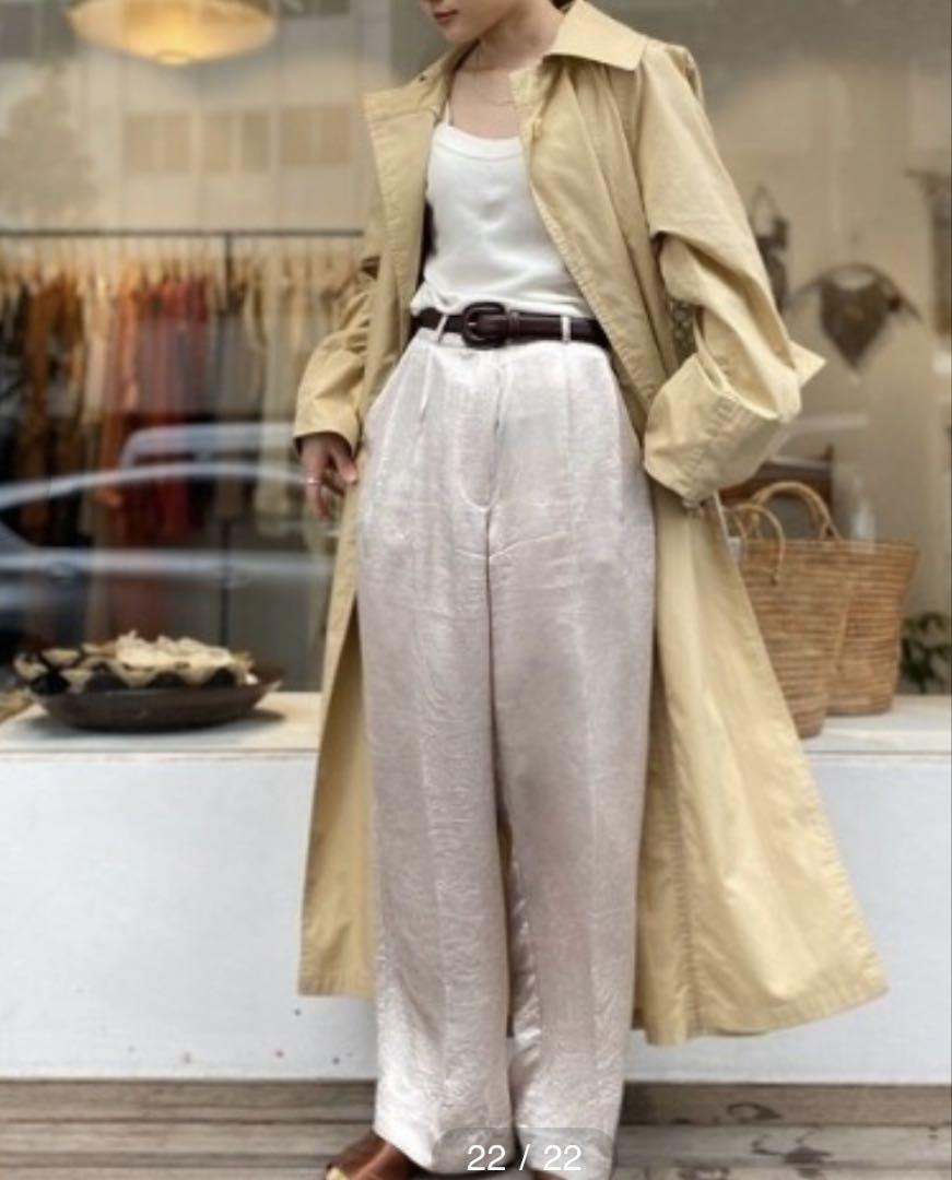 TODAYFUL】 Tuck Over Trench Coat