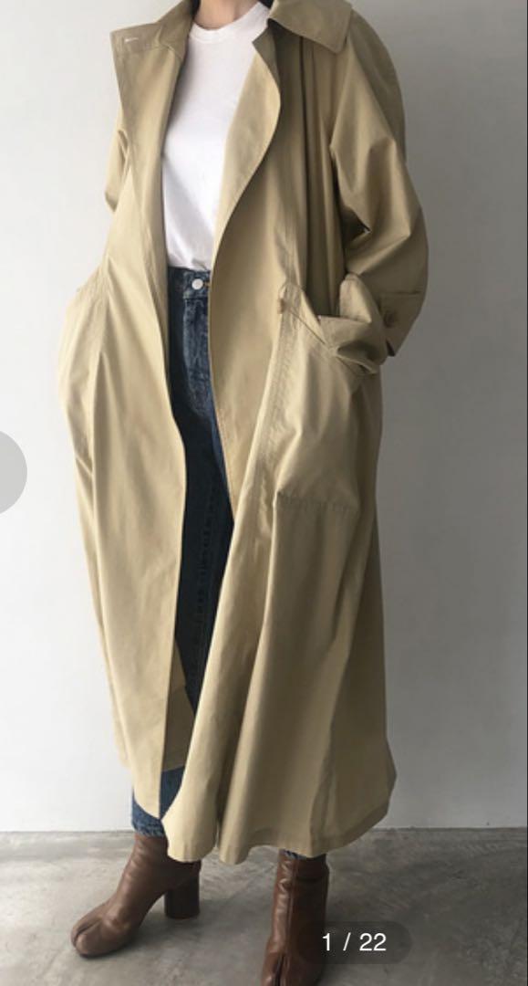 お歳暮 のし TODAYFUL】 Tuck Coat Trench Over ジャケット・アウター