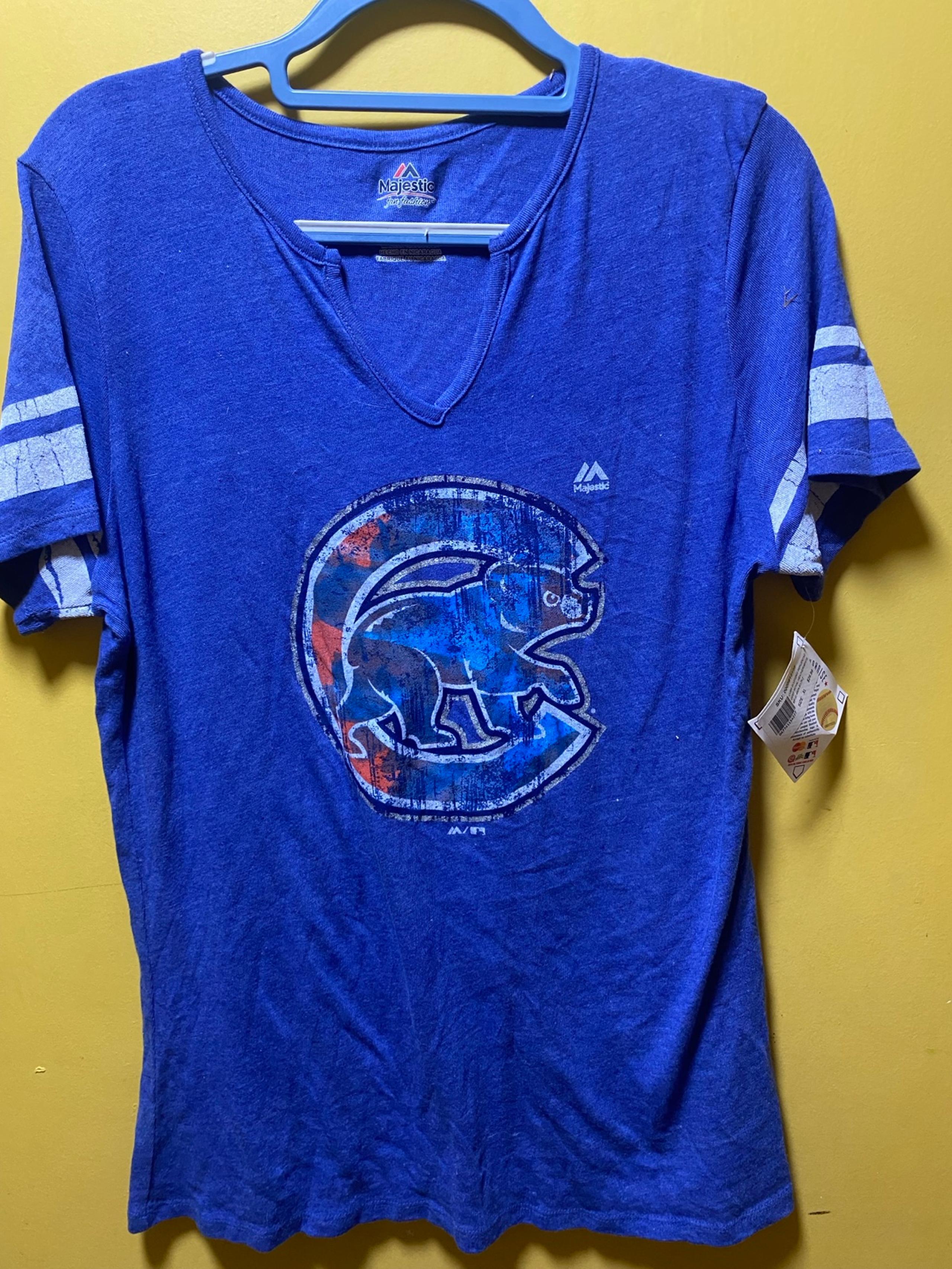 Chicago Cubs Ultra Soft Women’s T-Shirt MLB Baseball Women’s Size  XL NEW #717