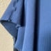 Frank & Eileen Olive Cotton French Terry Capelet One Size NWT Atlantic Blue One