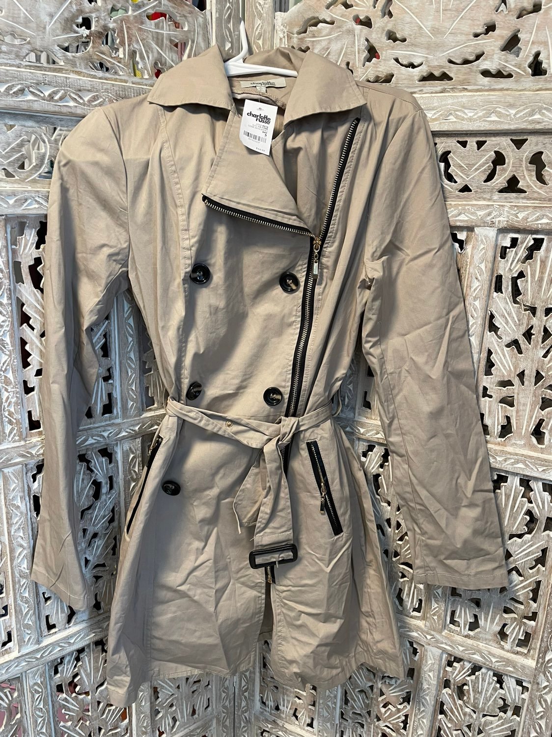 Charlotte Russe Belted Trench Coats Mercari