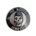 Vintage Misfits Fiend Club Metal Belt Buckle Music Punk Rock Skull Danzig Round