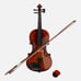 NEW 4/4 FULL SIZE ACOUSTIC VIOLIN FIDDLE .