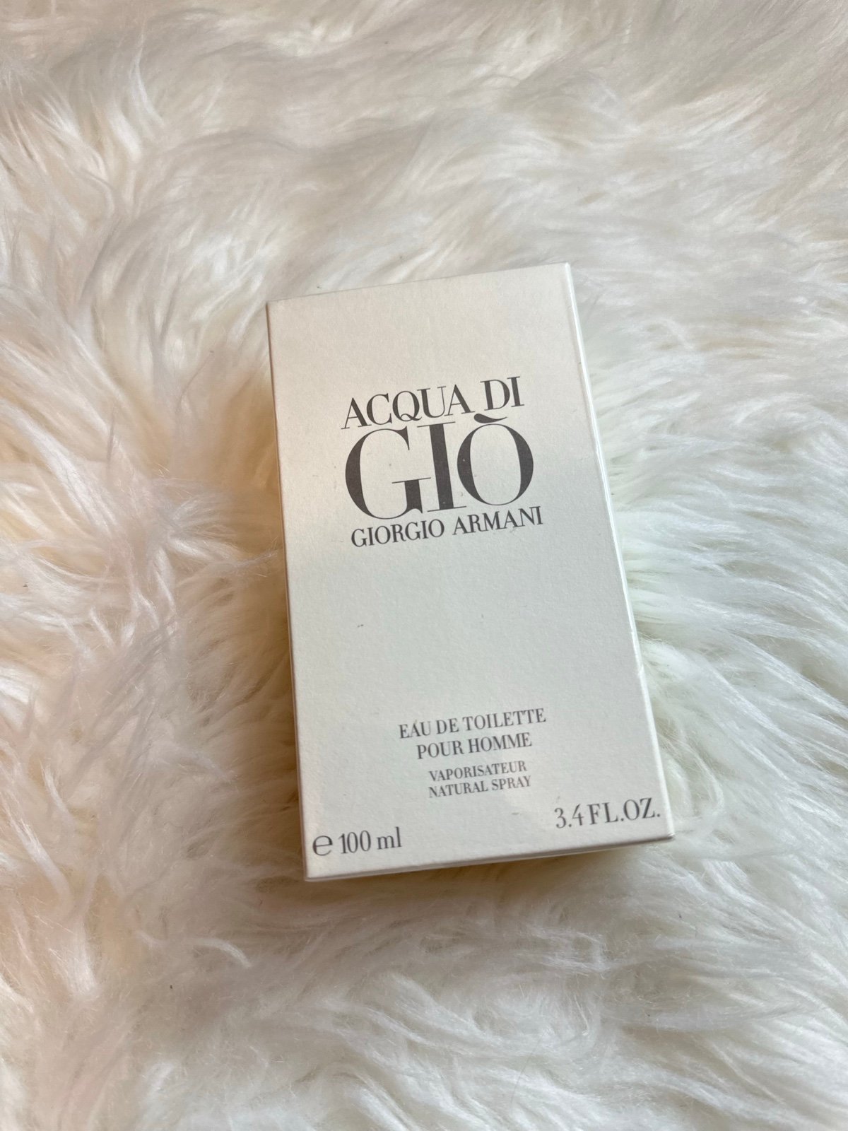 GIORGIO ARMANI ACQUA DI POUR HOMME 3.4oz