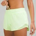 Lululemon Hotty Hots LR Short 4” Lined, Faded Zap, Size 14