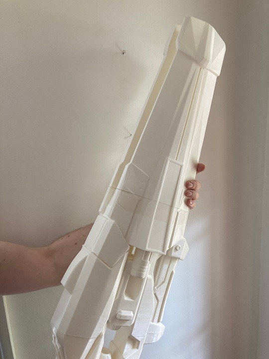 Sojourn Railgun Rifle Prop Weapon Overwatch Cosplay Costume - detail
