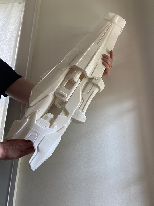 Sojourn Railgun Rifle Prop Weapon Overwatch Cosplay Costume - detail