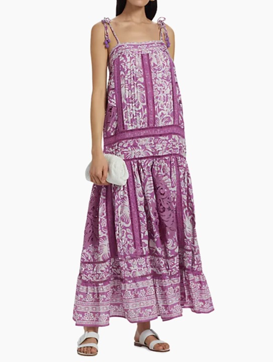 Sweet Garden Floral Shift Maxi Dress