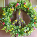 18 Wildflower and Greenery Peace Sign