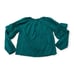 Ulla Johnson Concetta Cotton Blouse, Size 2, Color Verdigris, puff sleeves, NWT