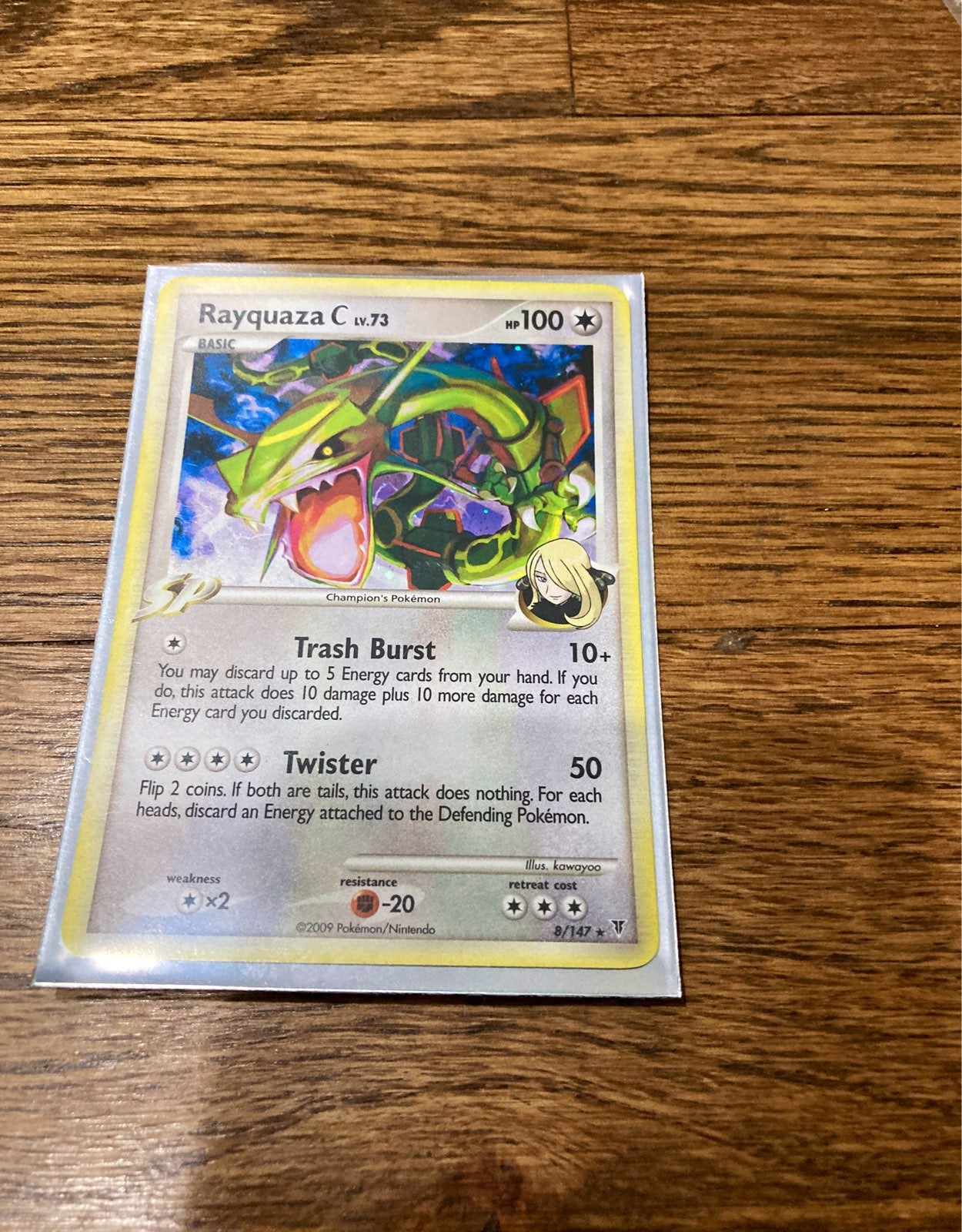 Pokemon rayquaza supreme victor holo