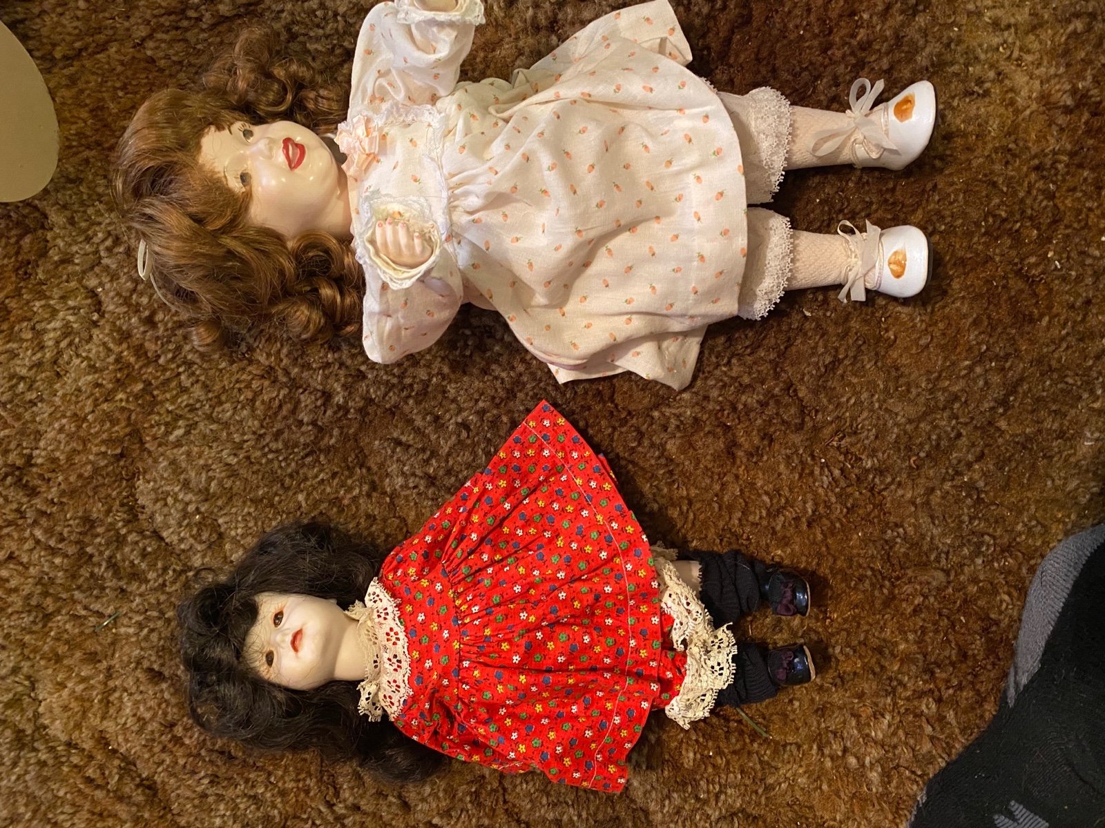 2 Porcelain Dolls