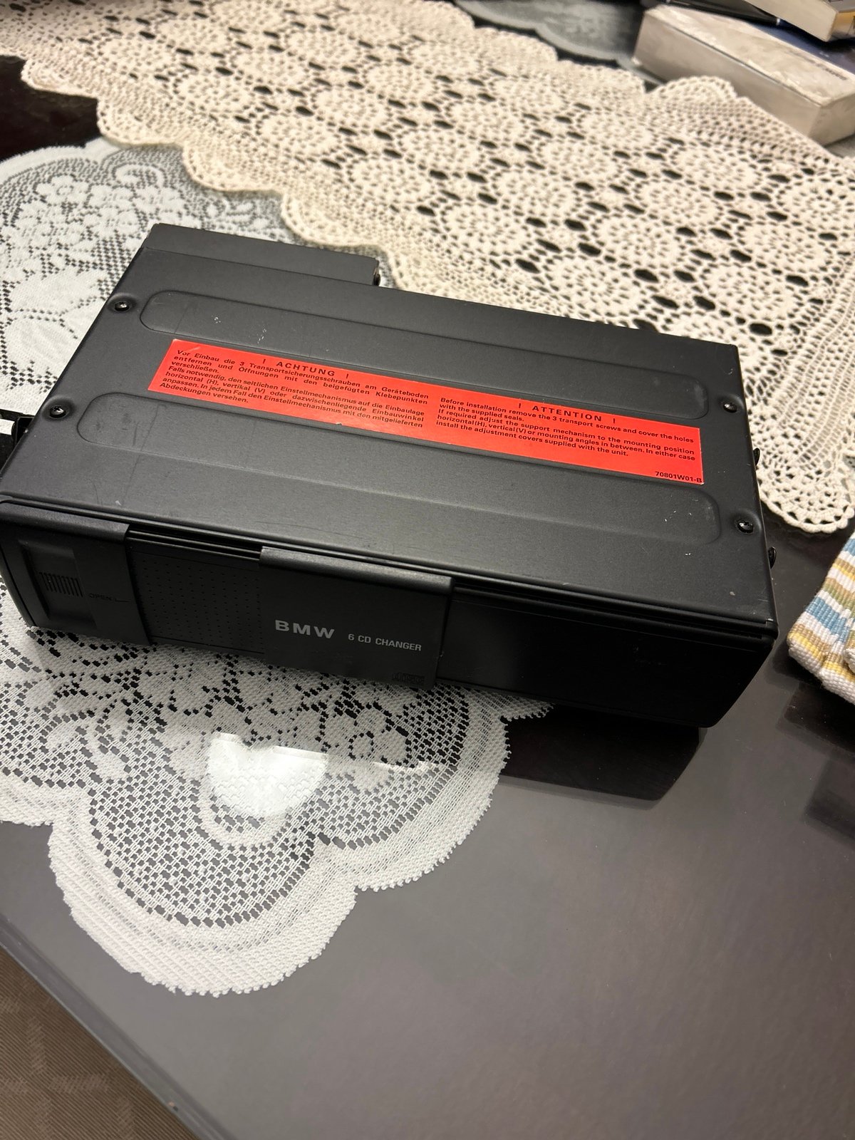 Original BMW 6 cd changer