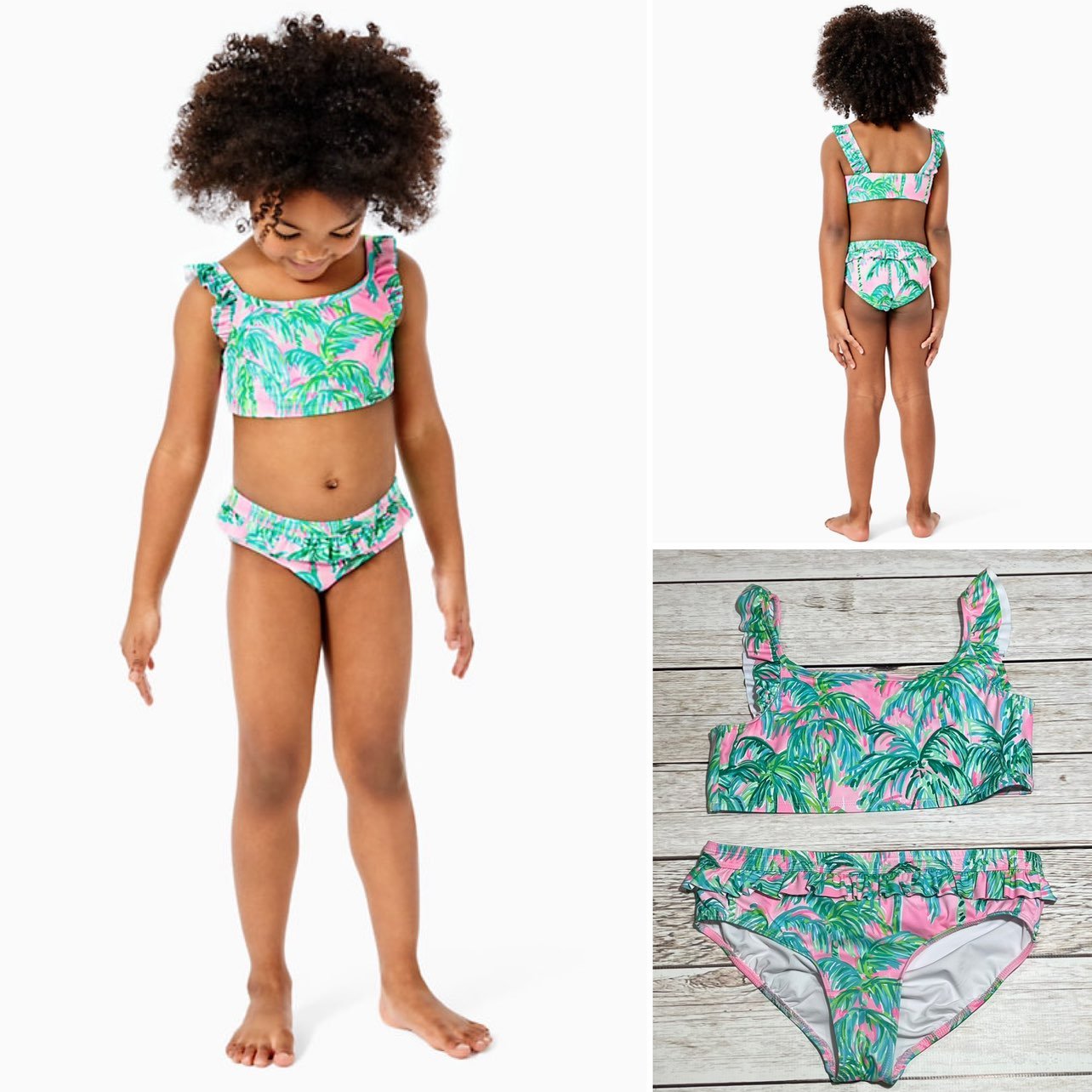 Lilly Pulitzer Janessa Bikini Pink Blossom Suite Views 14 NWOT