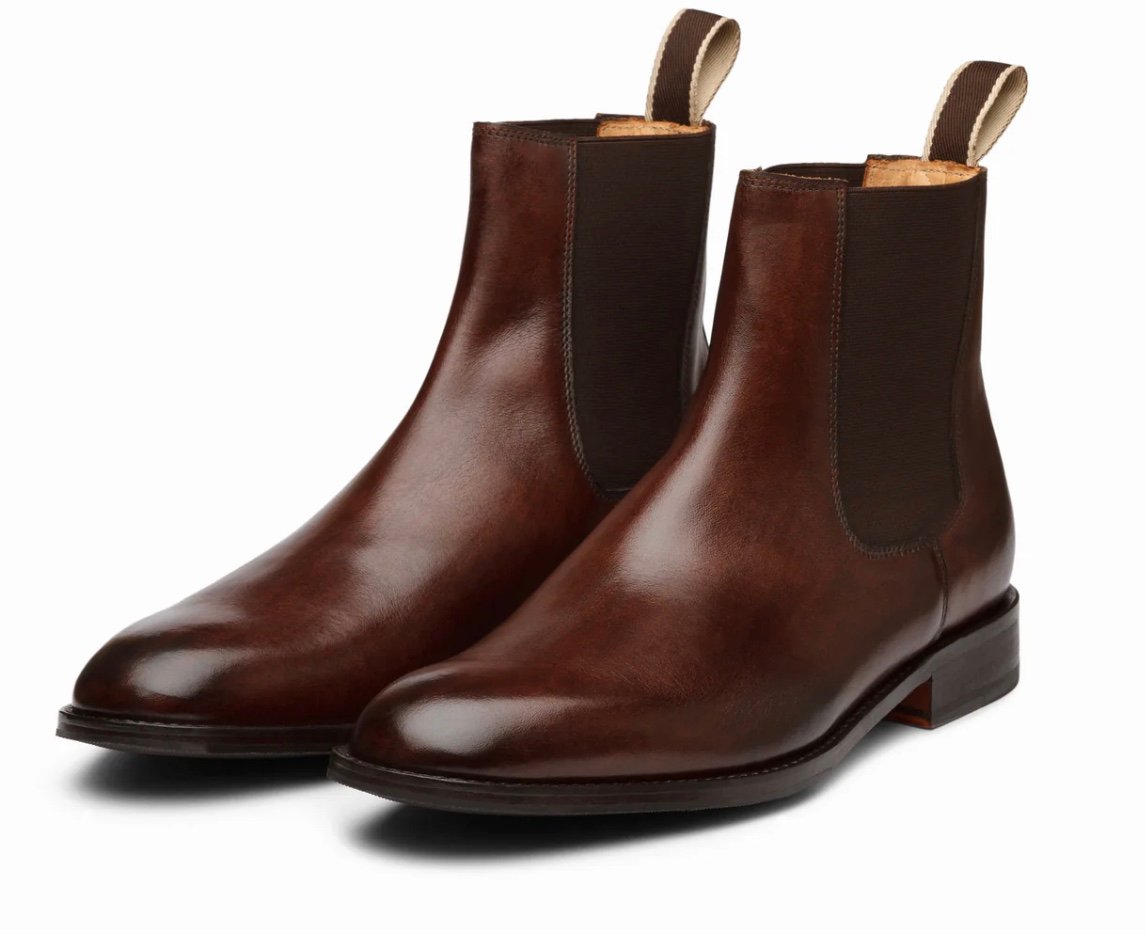 3DM CHELSEA BOOT - DARK BROWN