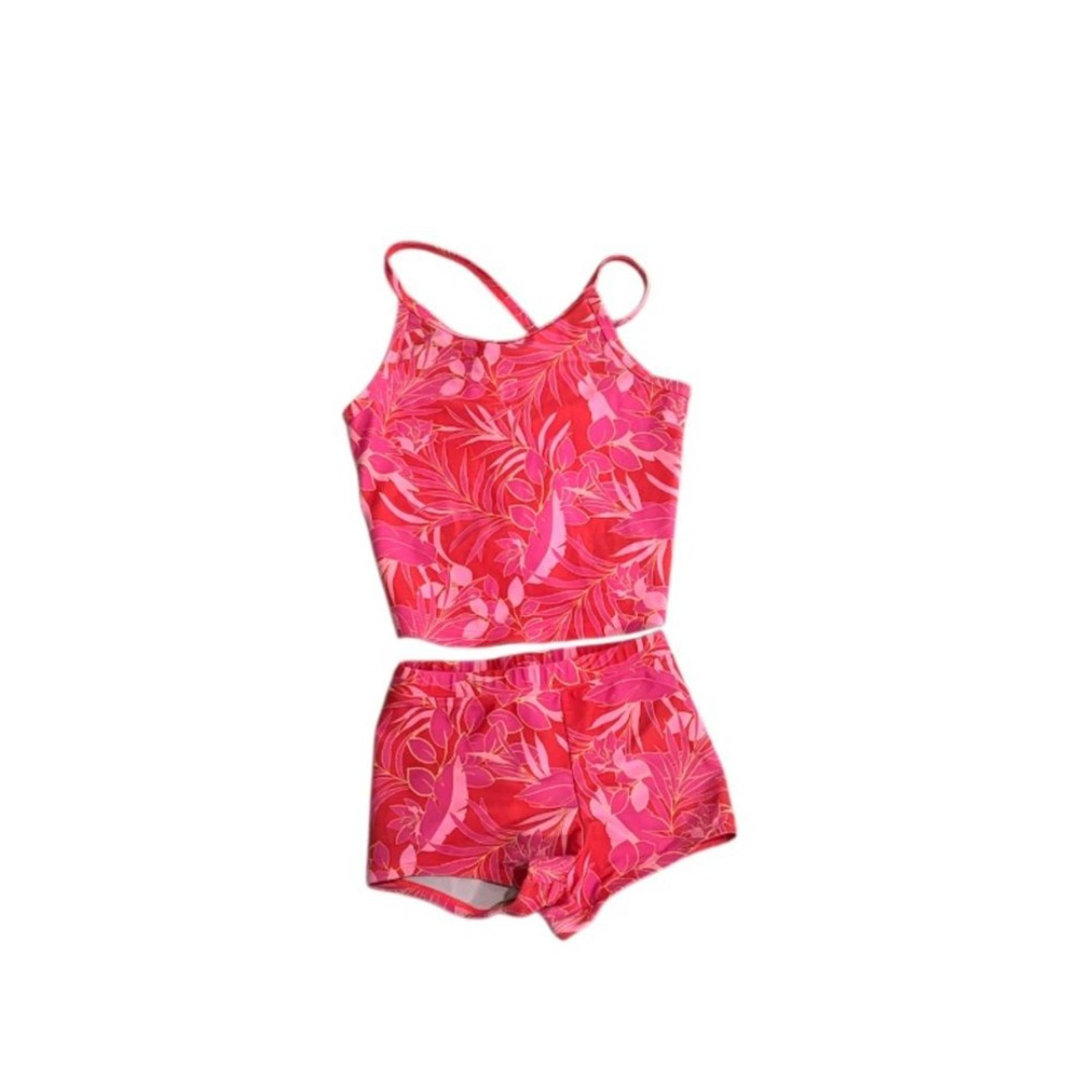 Girls Size 5T Colorful Old Navy Two-Piece Swimsuit