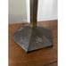 Antique Stained Glass Leaded Lamp and Shade Double Light