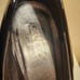 Coach Black Patent Leather Cone Heel Pumps sz.9.5 Ret 265 Worn Once!