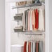 Configurations White Closet Kit Storage Organization