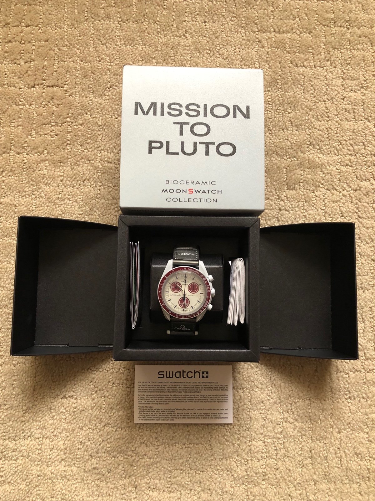 Omega x Swatch MoonSwatch Mission to Pluto Watches