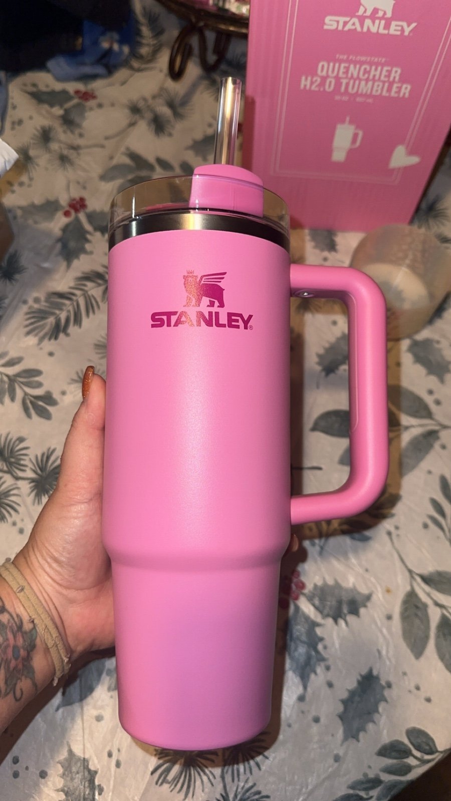 Authentic Stanley Pink Peony China Valentines release 2024