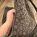 Vintage Coach tri pocket purse
