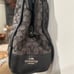Vintage Coach tri pocket purse