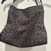 Vintage Coach tri pocket purse