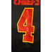 Nike Kansas City Chiefs Rice Super Bowl LVIII Jersey Black Adult size Large NWT