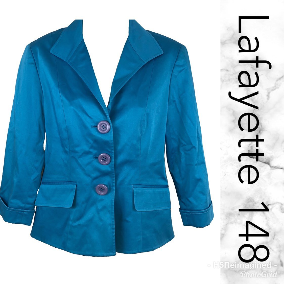 Lafayette 148 3/4 Sleeve Blazer