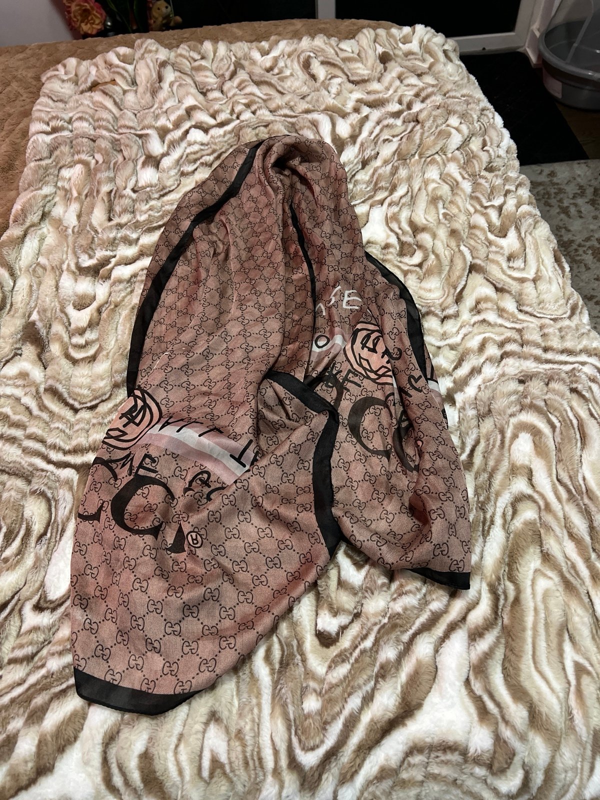 Scarf classy nice pink color