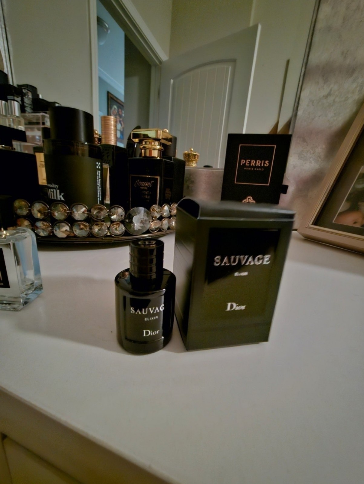 New Men's Dior Sauvage Elixir Mini .25oz/7.5ml
