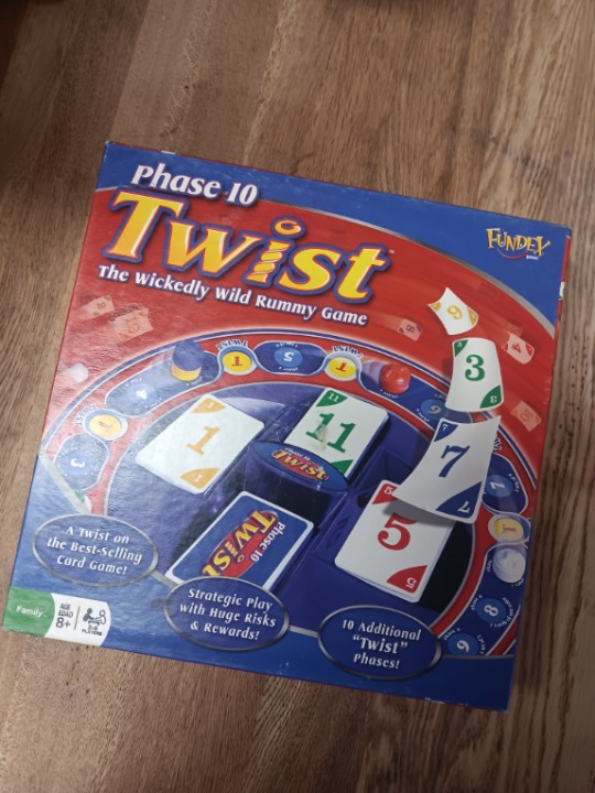 Phase 10 Twist Game - Complete - Great Condition by Fundex Category: Board Game