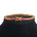 Mens 14K Gold 2ct Red Ruby Gemstone Tennis Bracelet Guys 8 inch Jewelry 2 ct