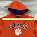 Women's Small Colosseum Orange Clemson Tigers Loud and Proud Pullover Hoodie NEW