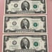 2009 nice low serial number 2 two dollar bill US note great crispy condition!