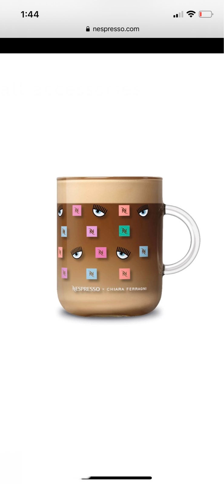 Nespresso x Chiara Ferragni Coffee Mug