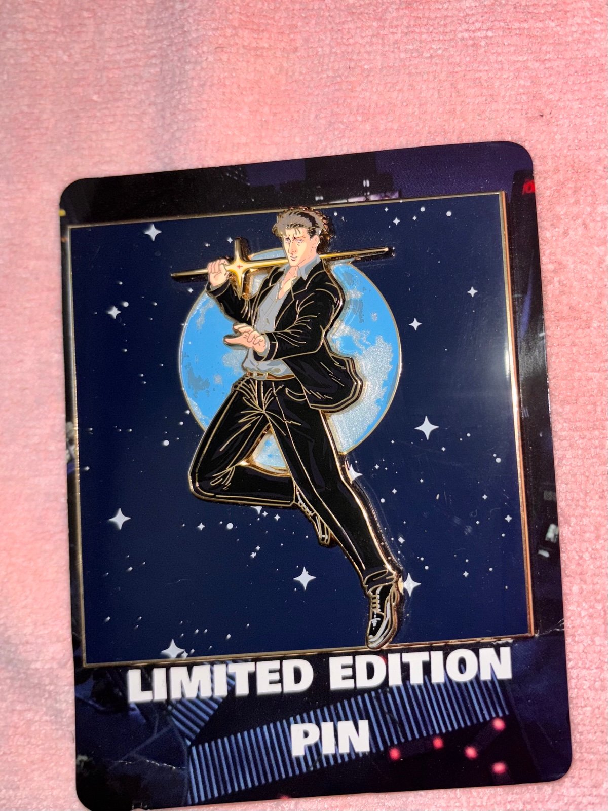Jjk inspired enamel pin