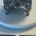 Victorian antique Golden Throne Jewelry chest Early 1900s English w/ hidden box