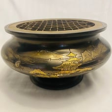 Vintage Mount Fuji Koro (Incense Burner)