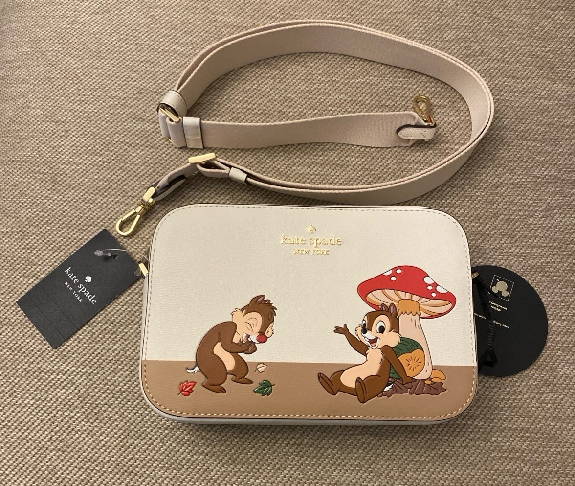Kate Spade Disney X Chip N Dale Mini Camera Bag