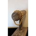 Vintage Monet Chunky Gold Tone Rope Chain Bracelet