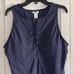 Andie The Malibu One Piece Swimsuit in Navy Blue Size LT
