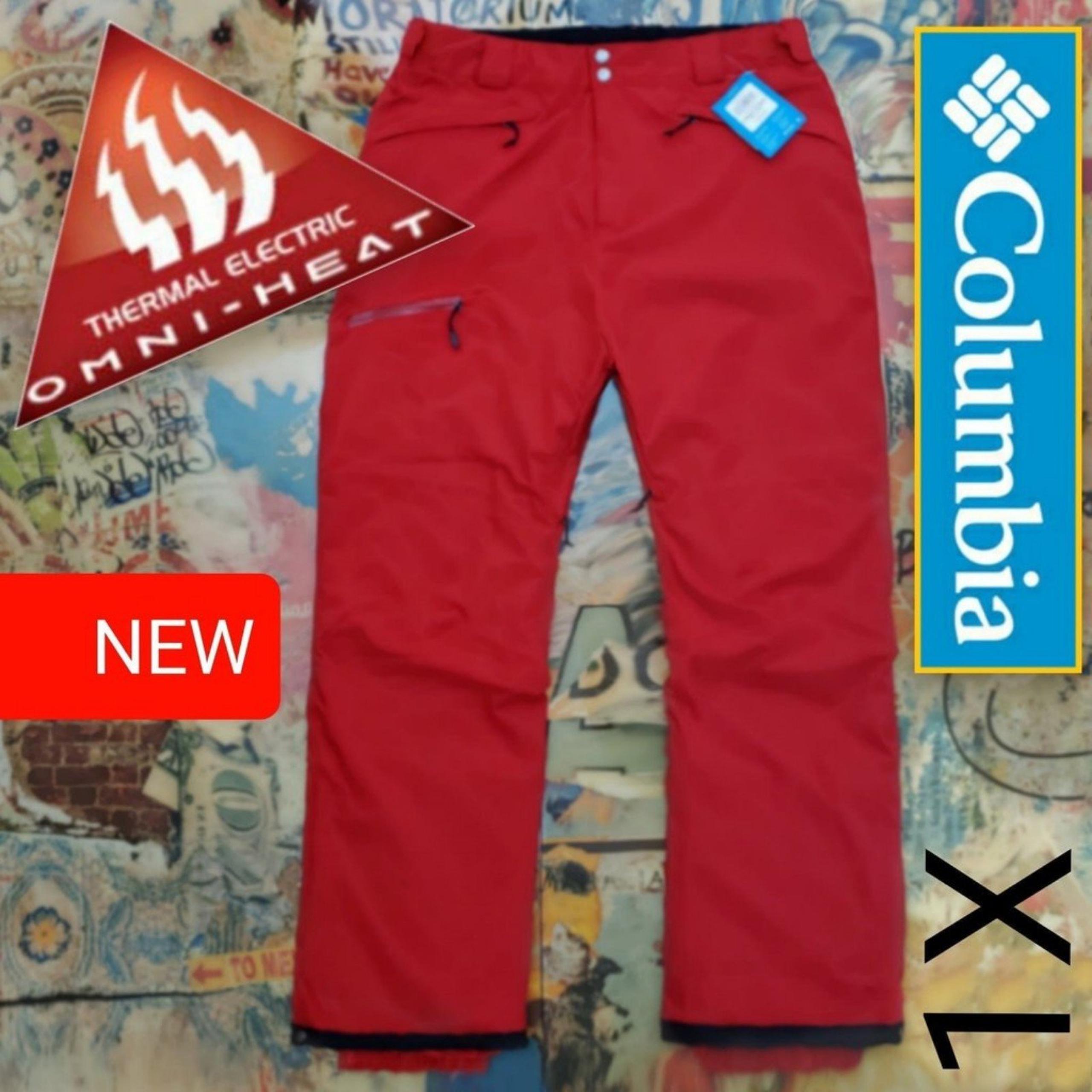 $150 New Mens Cushman Crest Snowboard / Ski Pant + Zip Leg Vents! 1X - Columbia