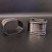 Set of 6 Olivia's Heartland Antique Pewter Oval Napkin Rings