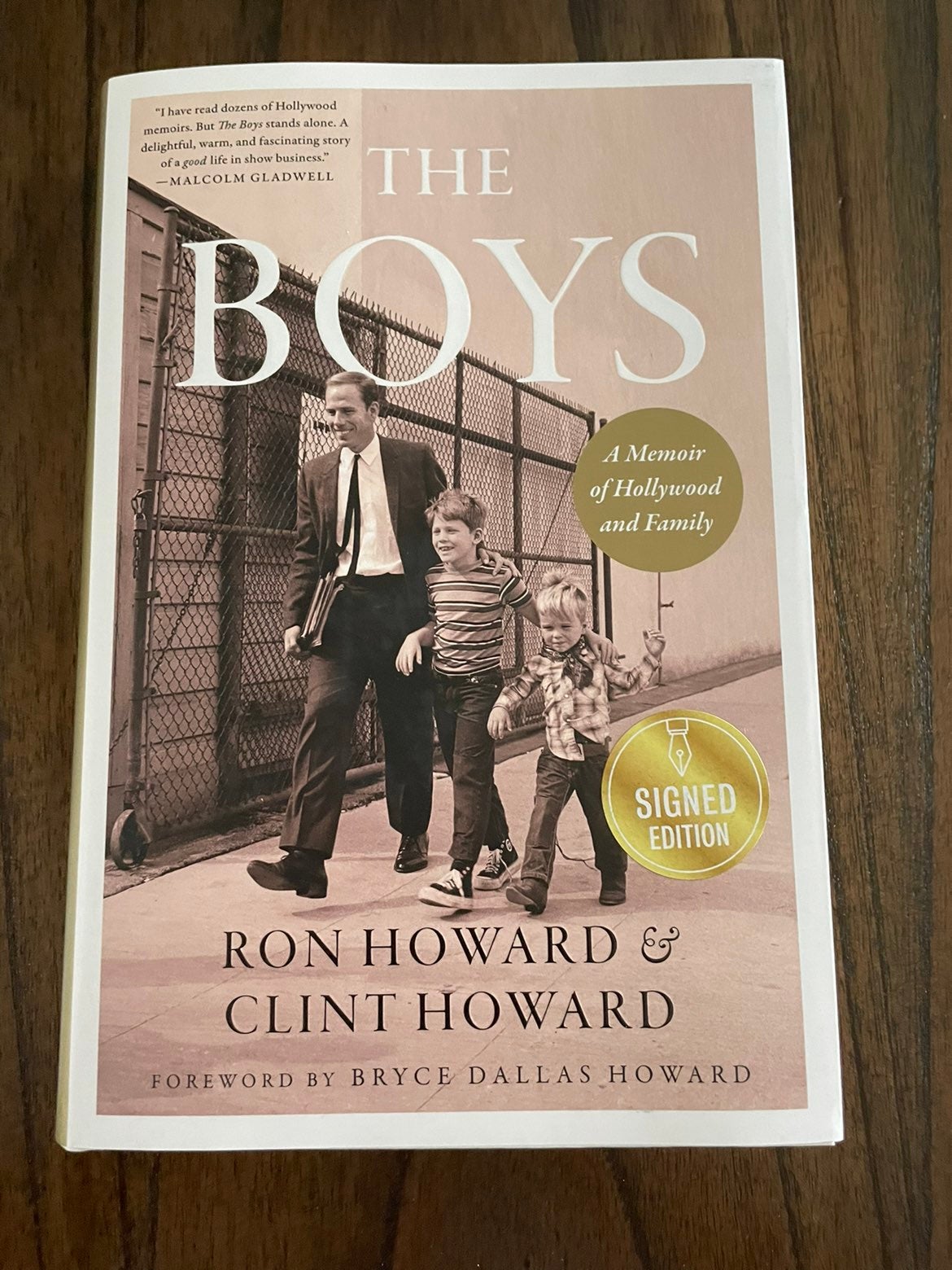 The Boys Signed Autographed book By Ron Howard & Clint Howard