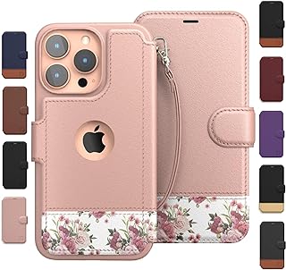Compatible for iPhone 14 Pro Max Wallet Case for Women and Men,